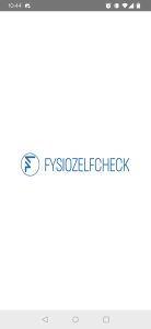 Splashscreen FysioZelfCheck